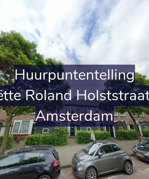 Foto gevel Huurpuntentelling voor Henriëtte Roland Holststraat 23-H, Amsterdam
