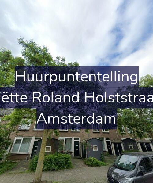 Foto gevel Huurpuntentelling voor Henriëtte Roland Holststraat 5-1, Amsterdam