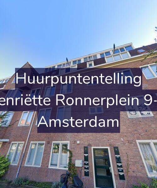 Foto gevel Huurpuntentelling voor Henriëtte Ronnerplein 9-H, Amsterdam