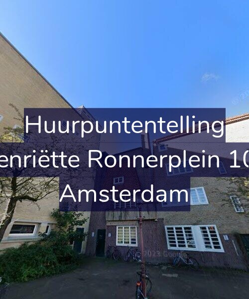 Foto gevel Huurpuntentelling voor Henriëtte Ronnerplein 108, Amsterdam