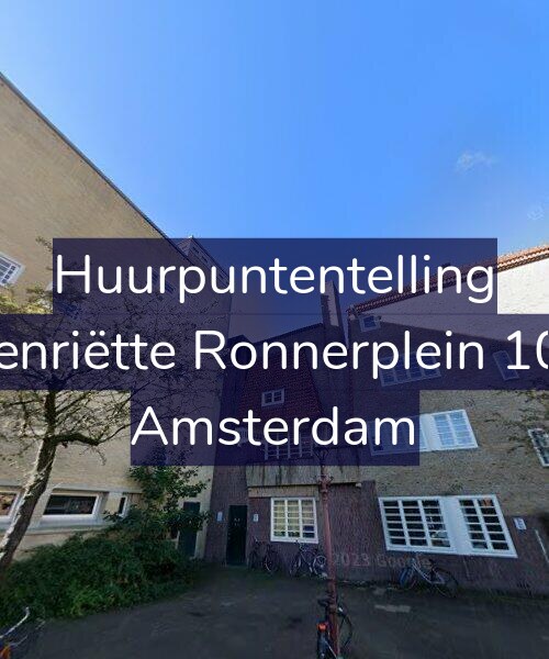 Foto gevel Huurpuntentelling voor Henriëtte Ronnerplein 102, Amsterdam