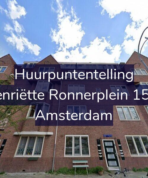 Foto gevel Huurpuntentelling voor Henriëtte Ronnerplein 15-1, Amsterdam