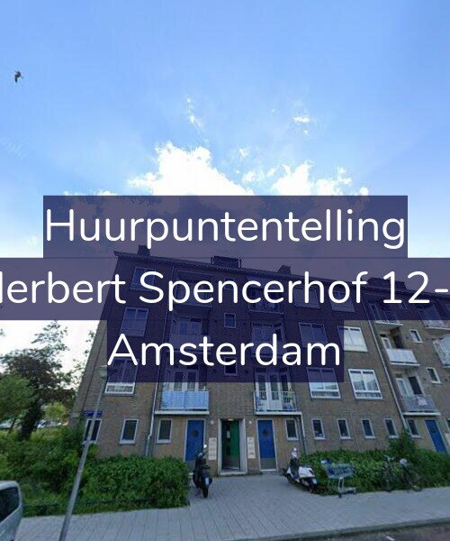 Foto gevel Huurpuntentelling voor Herbert Spencerhof 12-1, Amsterdam
