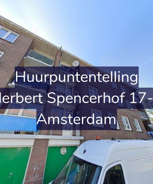 Foto gevel Huurpuntentelling voor Herbert Spencerhof 17-1, Amsterdam
