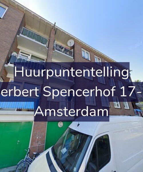 Foto gevel Huurpuntentelling voor Herbert Spencerhof 17-H, Amsterdam