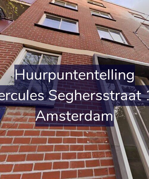 Foto gevel Huurpuntentelling voor Hercules Seghersstraat 15, Amsterdam