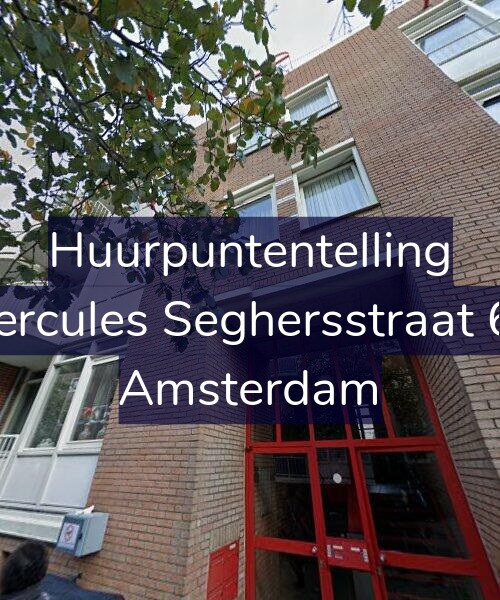 Foto gevel Huurpuntentelling voor Hercules Seghersstraat 69, Amsterdam