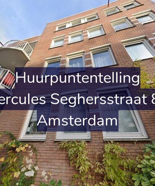 Foto gevel Huurpuntentelling voor Hercules Seghersstraat 81, Amsterdam