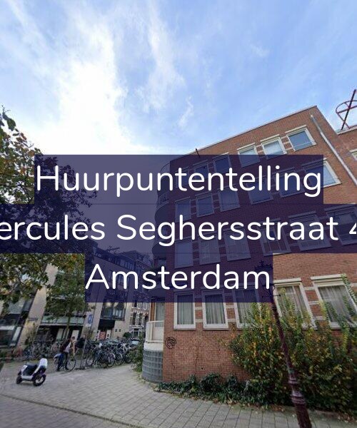 Foto gevel Huurpuntentelling voor Hercules Seghersstraat 46, Amsterdam
