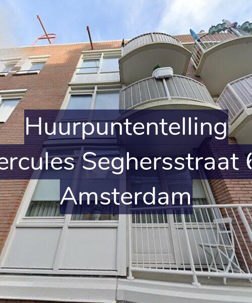 Foto gevel Huurpuntentelling voor Hercules Seghersstraat 63, Amsterdam