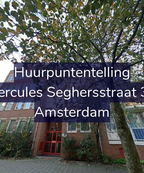 Foto gevel Huurpuntentelling voor Hercules Seghersstraat 32, Amsterdam