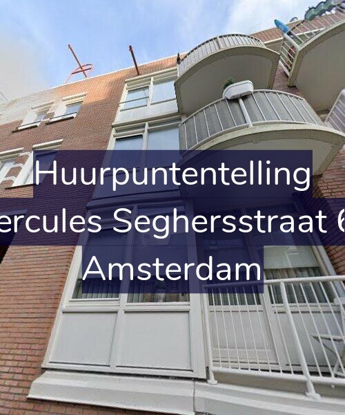 Foto gevel Huurpuntentelling voor Hercules Seghersstraat 65, Amsterdam
