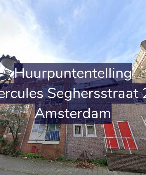 Foto gevel Huurpuntentelling voor Hercules Seghersstraat 24, Amsterdam