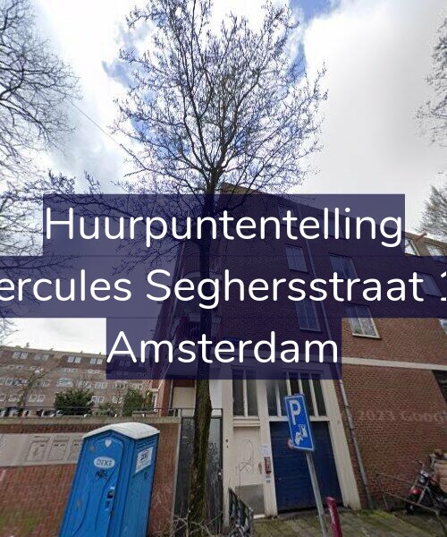 Foto gevel Huurpuntentelling voor Hercules Seghersstraat 10, Amsterdam
