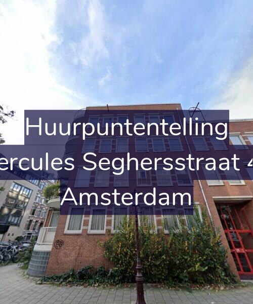 Foto gevel Huurpuntentelling voor Hercules Seghersstraat 42, Amsterdam