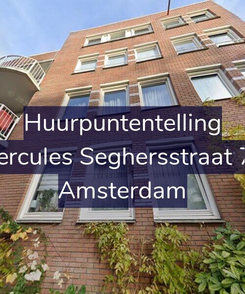 Foto gevel Huurpuntentelling voor Hercules Seghersstraat 79, Amsterdam