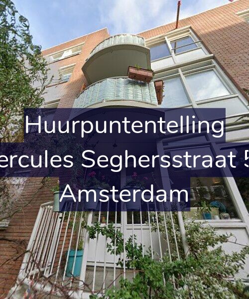 Foto gevel Huurpuntentelling voor Hercules Seghersstraat 53, Amsterdam