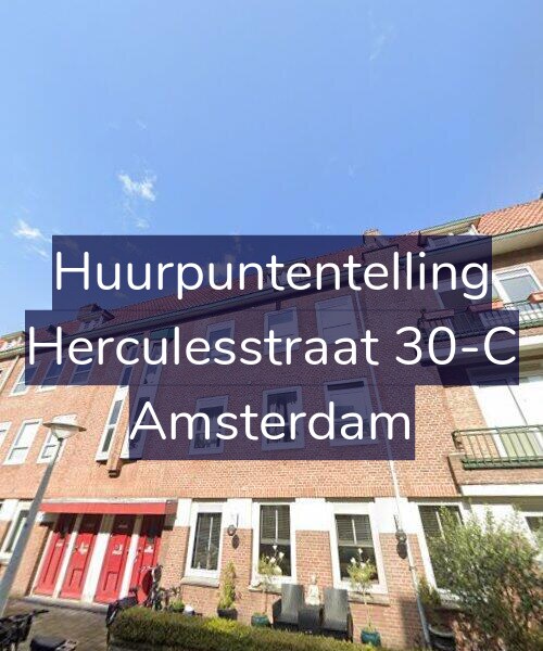 Foto gevel Huurpuntentelling voor Herculesstraat 30-C, Amsterdam
