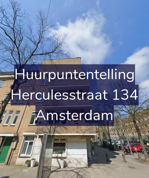 Foto gevel Huurpuntentelling voor Herculesstraat 134, Amsterdam
