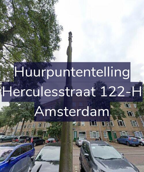 Foto gevel Huurpuntentelling voor Herculesstraat 122-H, Amsterdam