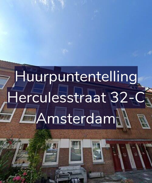 Foto gevel Huurpuntentelling voor Herculesstraat 32-C, Amsterdam