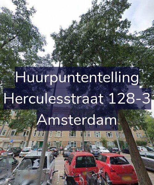 Foto gevel Huurpuntentelling voor Herculesstraat 128-3, Amsterdam