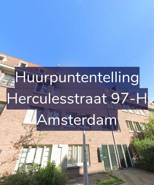 Foto gevel Huurpuntentelling voor Herculesstraat 97-H, Amsterdam