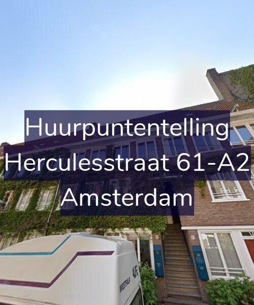 Foto gevel Huurpuntentelling voor Herculesstraat 61-A2, Amsterdam