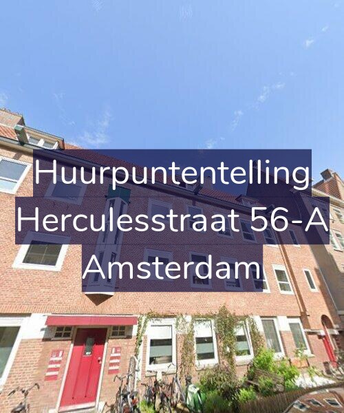 Foto gevel Huurpuntentelling voor Herculesstraat 56-A, Amsterdam