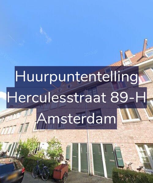 Foto gevel Huurpuntentelling voor Herculesstraat 89-H, Amsterdam