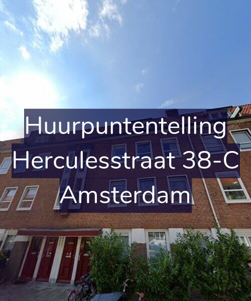 Foto gevel Huurpuntentelling voor Herculesstraat 38-C, Amsterdam
