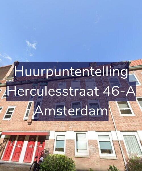 Foto gevel Huurpuntentelling voor Herculesstraat 46-A, Amsterdam