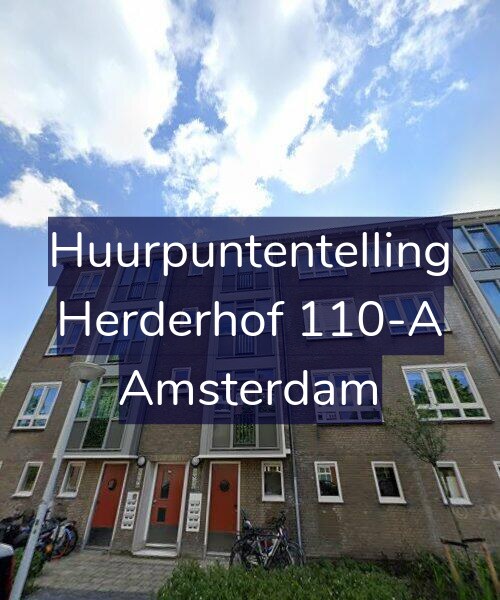 Foto gevel Huurpuntentelling voor Herderhof 110-A, Amsterdam