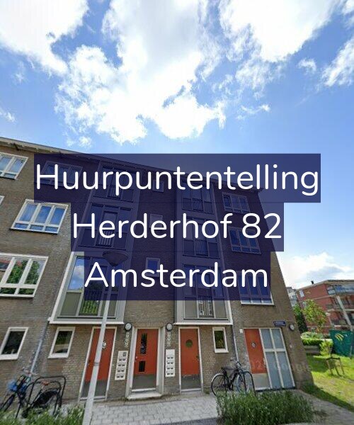 Foto gevel Huurpuntentelling voor Herderhof 82, Amsterdam