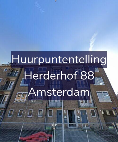 Foto gevel Huurpuntentelling voor Herderhof 88, Amsterdam