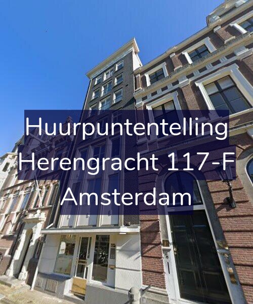Foto gevel Huurpuntentelling voor Herengracht 117-F, Amsterdam