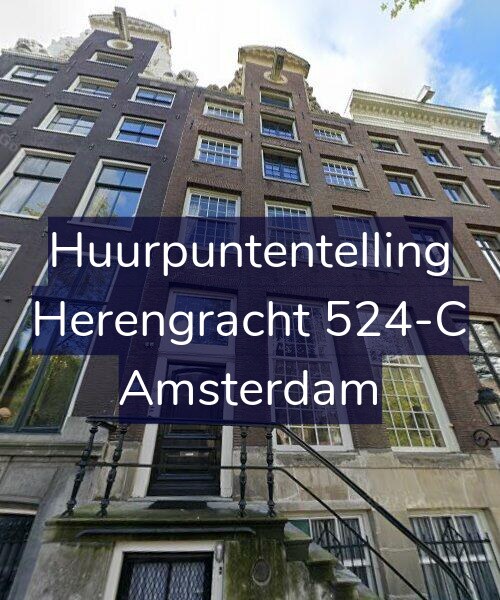 Foto gevel Huurpuntentelling voor Herengracht 524-C, Amsterdam