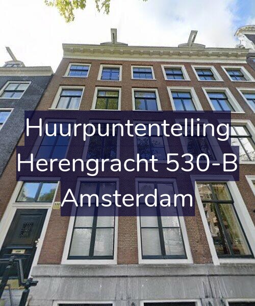 Foto gevel Huurpuntentelling voor Herengracht 530-B, Amsterdam