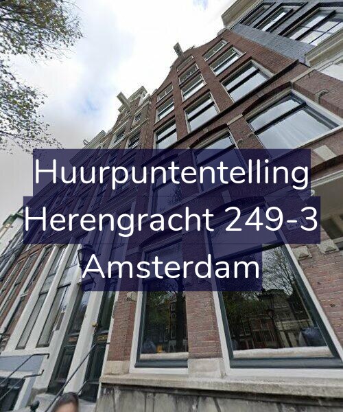 Foto gevel Huurpuntentelling voor Herengracht 249-3, Amsterdam