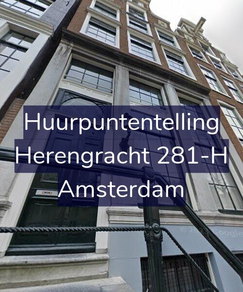 Foto gevel Huurpuntentelling voor Herengracht 281-H, Amsterdam