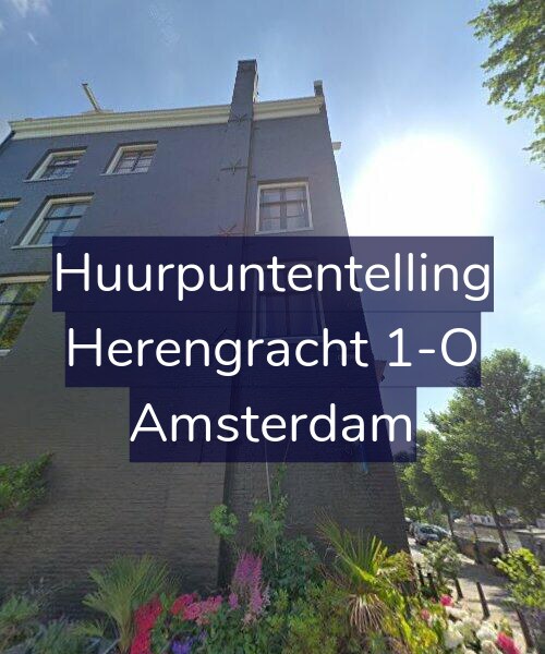 Foto gevel Huurpuntentelling voor Herengracht 1-O, Amsterdam