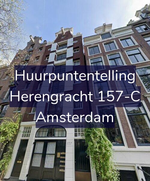 Foto gevel Huurpuntentelling voor Herengracht 157-C, Amsterdam