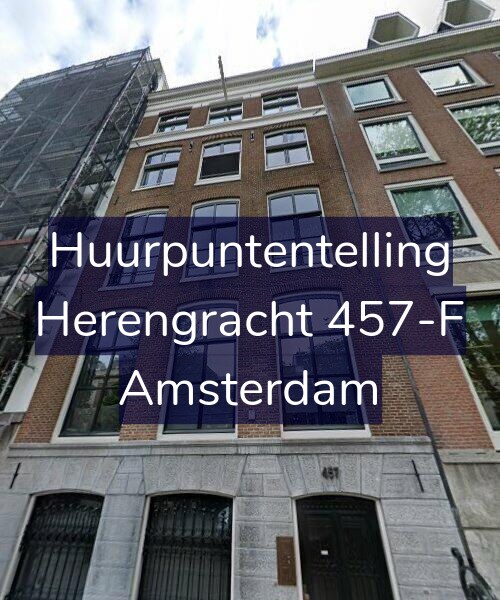 Foto gevel Huurpuntentelling voor Herengracht 457-F, Amsterdam