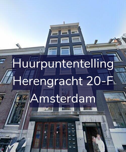 Foto gevel Huurpuntentelling voor Herengracht 20-F, Amsterdam