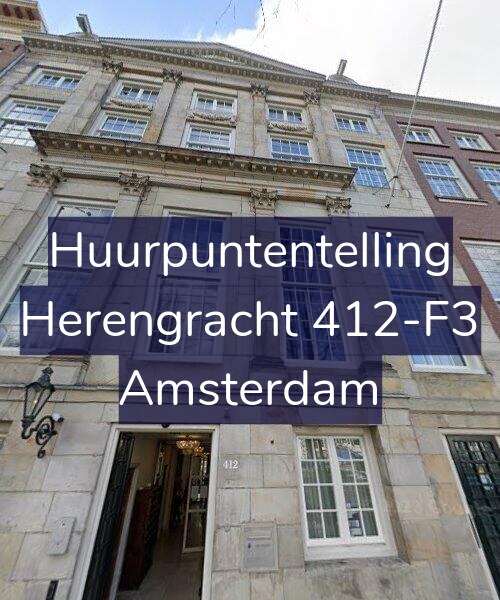 Foto gevel Huurpuntentelling voor Herengracht 412-F3, Amsterdam