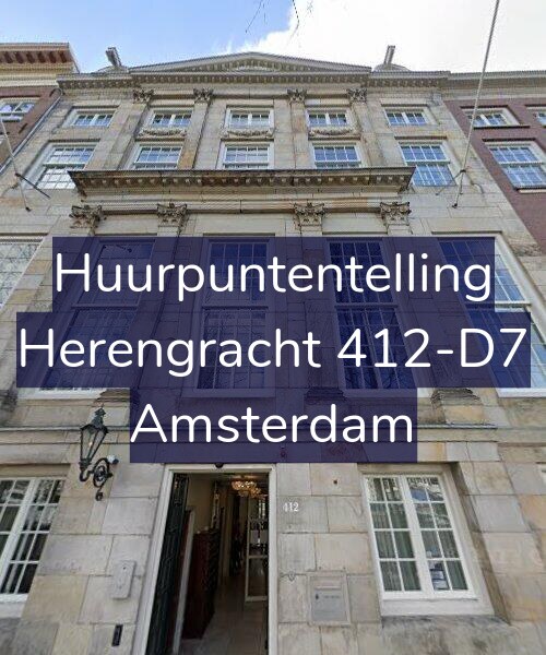 Foto gevel Huurpuntentelling voor Herengracht 412-D7, Amsterdam