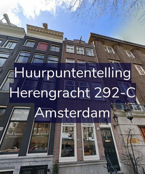 Foto gevel Huurpuntentelling voor Herengracht 292-C, Amsterdam