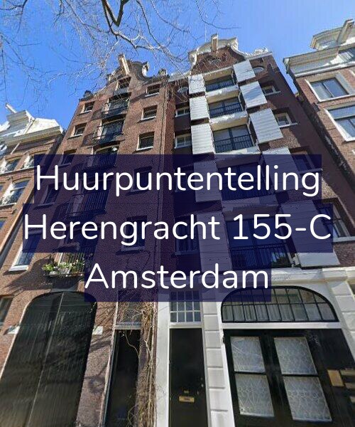 Foto gevel Huurpuntentelling voor Herengracht 155-C, Amsterdam