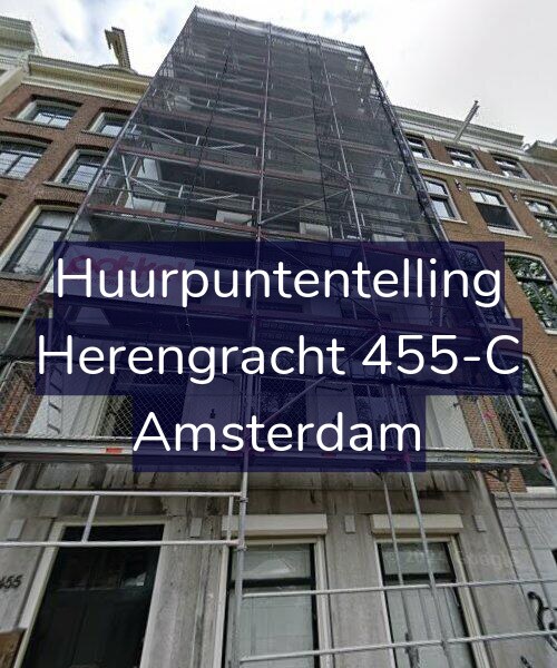 Foto gevel Huurpuntentelling voor Herengracht 455-C, Amsterdam