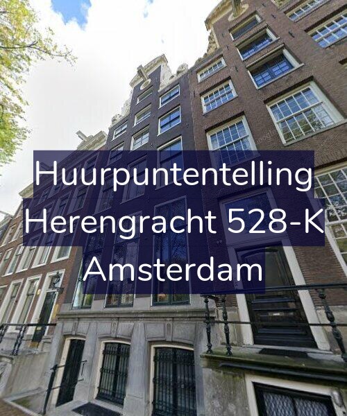 Foto gevel Huurpuntentelling voor Herengracht 528-K, Amsterdam